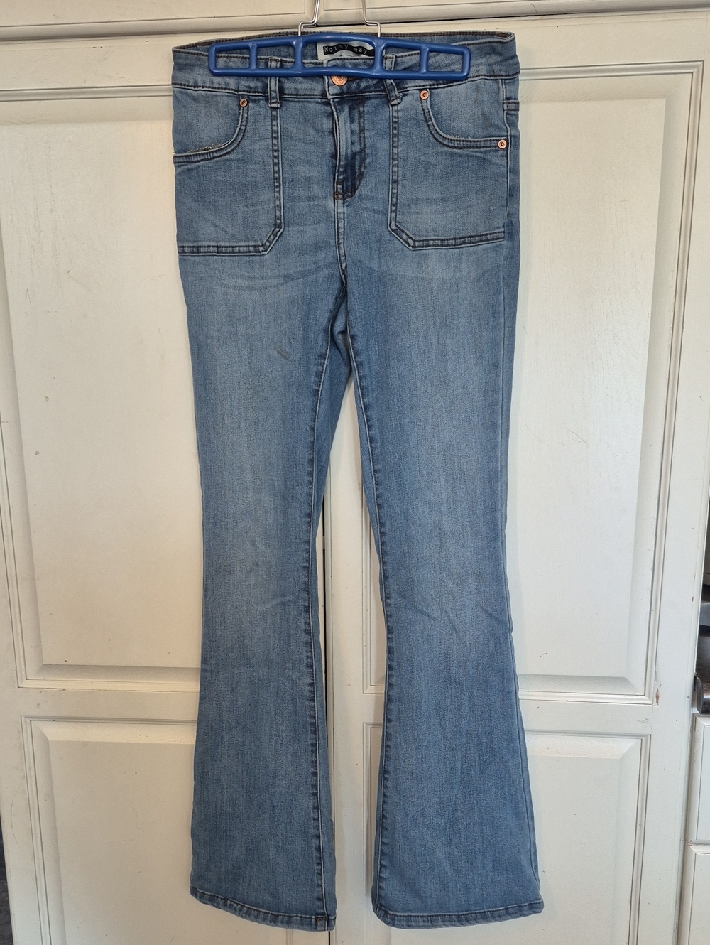 Noisy May Light Blue Flared Jeans